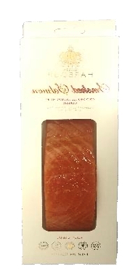 Picture of ROYAL NORDIC - Cold smoked atlantic salmon fillet, 150g £/pcs (box*6)
