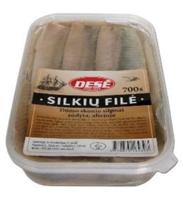 Picture of DESE - Herring fillet with smoke flavor in oil, 700g