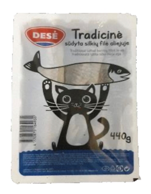 Picture of DESE - Herring fillet in oil " Tradicine", 440g