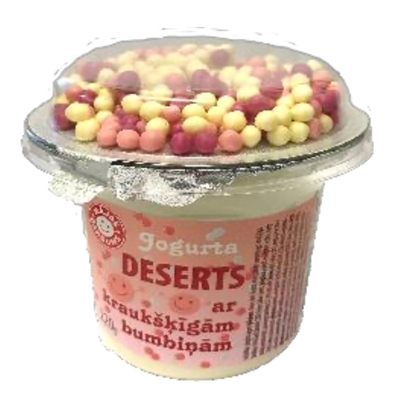 Picture of MAJAS GARDUMS - Yogurt dessert with crunchy rose balls, 220g (box*6)
