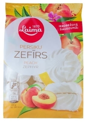 Picture of LAIMA - Peach marshmallow 200g (box*12)