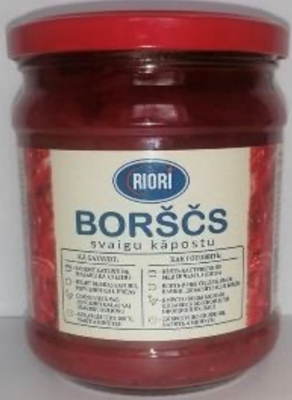 Picture of RIORI - Borsch fresh cabbage 500g (box*6)