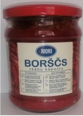 Picture of RIORI - Borsch picled cabbage 500g (box*6)