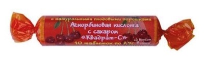Picture of VITAMIR - Ascorbic acid with sugar and natural  Cherry powder (box*30)