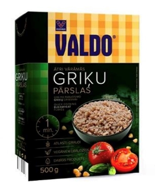 Picture of VALDO - Buckwheat flakes 500g (in box 14)