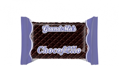 Picture of GRANEX - Wafer with chocolate cover "Chocofello" 80g (box*14)