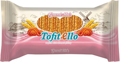 Picture of GRANEX - Waffles with caramel filling "Tofitello" 440g (box*12)