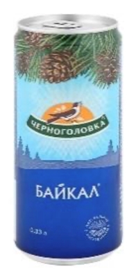 Picture of CHERNAGALOVKA - Drink lemonade "Baikal" 0.33L (box*12)
