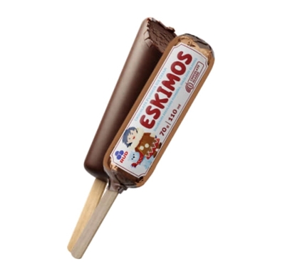 Picture of SMARRT UNITED - Ice Cream "Eskimos" chocolate with chocolate 110ml (box*40)