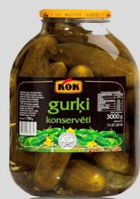Picture of KOK - Marinated cucumbers 3L (box*4)