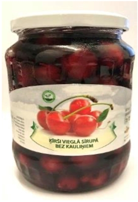 Picture of AVI TRADE - Cherry in syrup, 720ml (box*12)