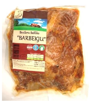 Picture of STL SIA - Chicken thigh marinated BBQ, 1kg