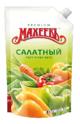 Picture of MAHEEV - Mayonnaise sauce Maheev "Salad", 800ml (box*10)
