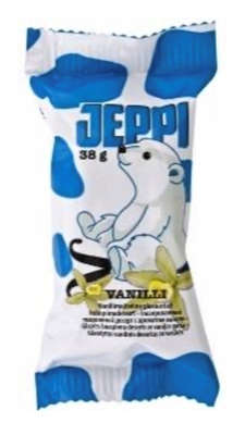 Picture of Farmi - "Jeppi" Glazed vanilla taste curd dessert, 38g (box*18)