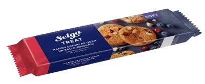 Picture of LAIMA - Selga Muffin biscuits with berris and white chocolate 175g (box*11)