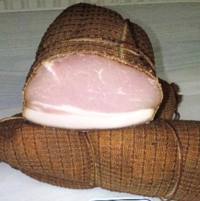 Picture of BM - Cold smoked pork ham, in net ~500g £/kg