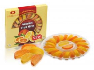 Picture of KONDIS - Jellies orange lemon mix slice 265g (box*12)