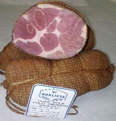 Picture of BM - Cold smoked pork neck, ±700g £/kg
