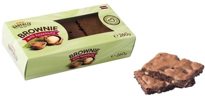 Picture of SIA DAUGULIS - Brownie with hazelnuts 260g (box*9)