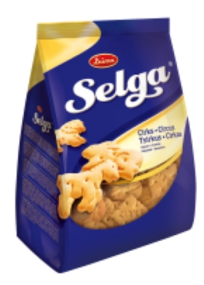 Picture of LAIMA - Selga Biscuits with Butter and Condensed Milk “For Family”, 300g (box*12)