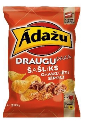 Picture of ADAZU - Chips Shashlik and roasted onions 150g (box*15)
