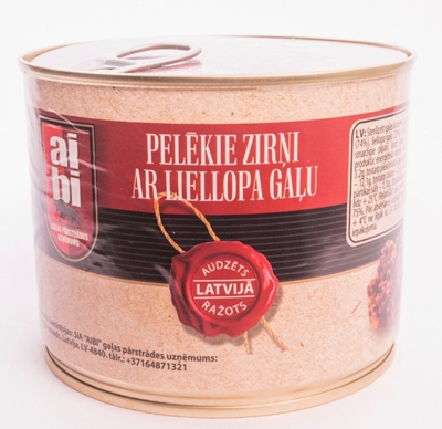 Picture of AIBI - Canned beef meat with grey peas 525g (box*24)