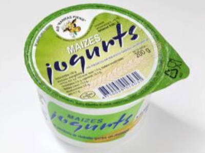 Picture of RANKAS PIENS - Bread Yoghurt with Nut Flavor and Grated Bread 200g (box*12)
