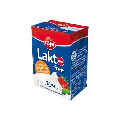 Picture of LACTOSE-FREE WHIPPING CREAM TRV. 30% 200ml RAJO (box*18)