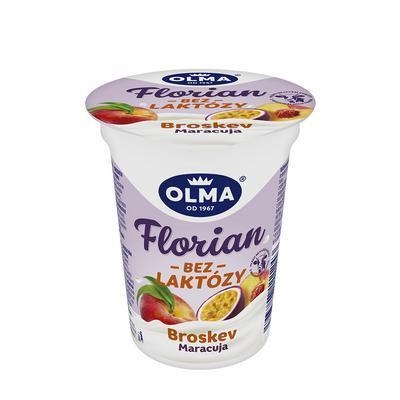 Picture of FLORIAN YOGHURT WITHOUT LACTOSE PEACH AND MARACUJA 150g OLMA