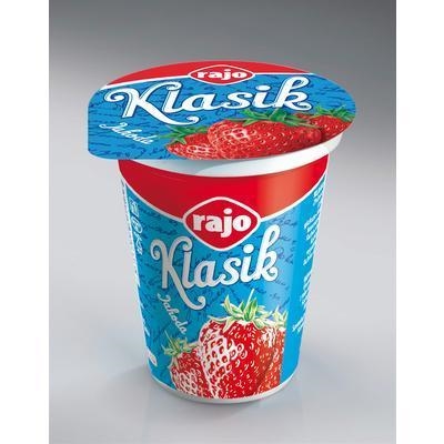 Picture of YOGHURT CLASSIC STRAWBERRY 125g RAJO