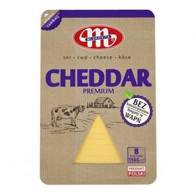 Picture of CHEDDAR CHEESE SLICES 150g MILK