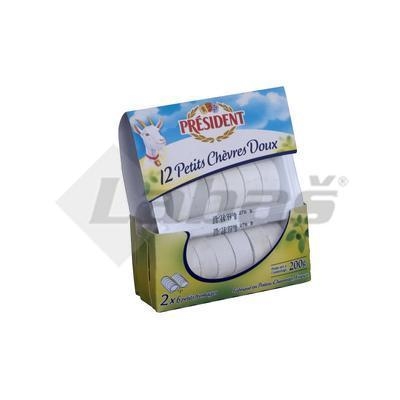 Picture of GOAT PRESIDENT CHEESE LE PALET DE CHEVRES NATURAL 200g