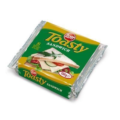 Picture of MELTED CHEESE TOASTY SANDWICH 150g ZOTT