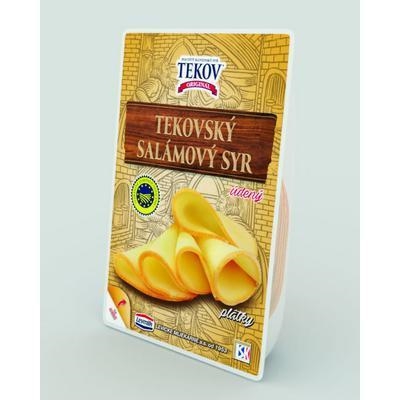 Picture of TEKOV CHEESE SLICES 100g SMOKED LEVICE ML.