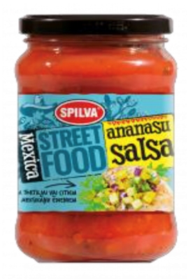 Picture of SPILVA - Spilva Mexica Street Food Ananasu Salsa 370g (box*6)