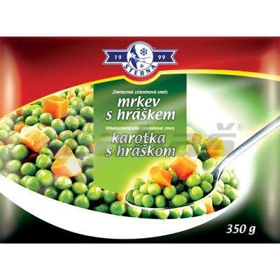 Picture of FROZED CARROT WITH PEAS 350g EQUUS
