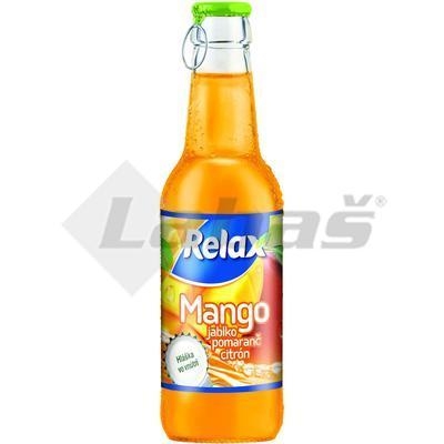 Picture of BEVERAGE MANGO 0.25l LID RELAX GLASS