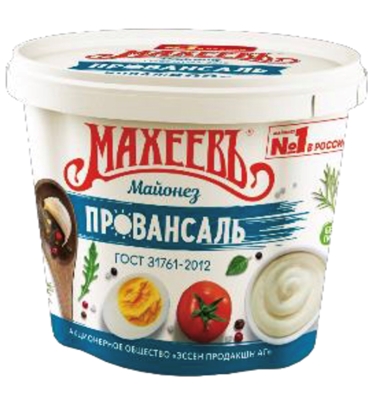 Picture of MAHEEV - Mayonnaise Provancial white 50.5% Maheev 800ml (box*12)