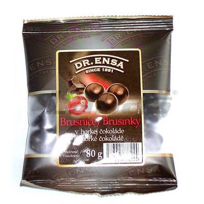 Ramkalni - Candied Cranberries In Milk Chocolate 80 G