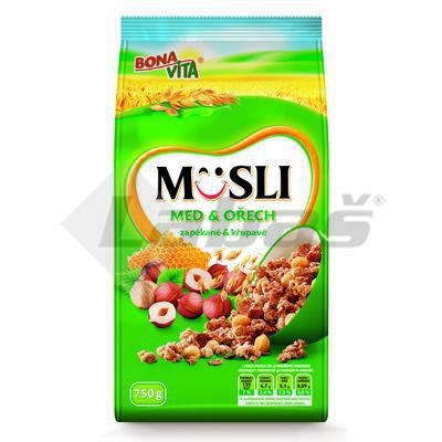 Picture of MUSLI MED + NUT. 750g ACTIVE