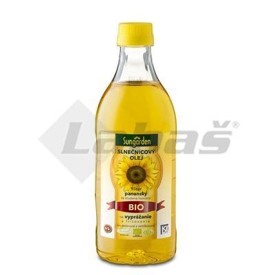 Picture of ORGANIC SUNFLOWER OIL FOR FRYING 1l PET SUNGARDEN