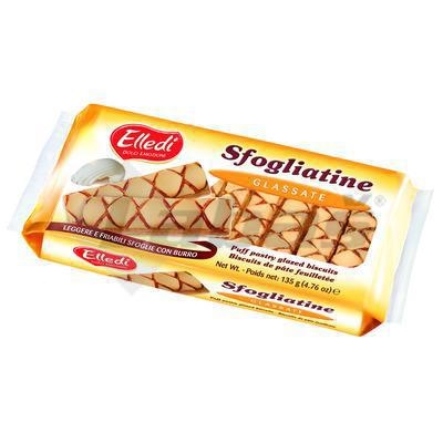 Picture of BAKERY TEA SFOGLIATINE WITH SUGAR Icing 135g HAAS