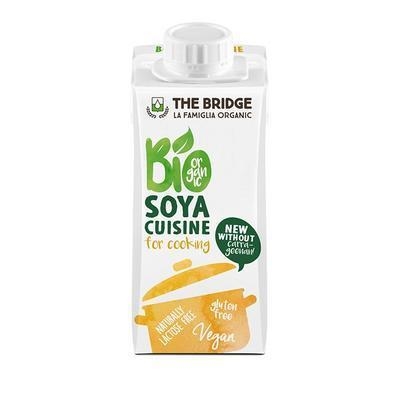 Picture of VEGETABLE VEGETABLE ORGANIC SOYA CREAM 200ml BRIDGE GLUTEN-FREE