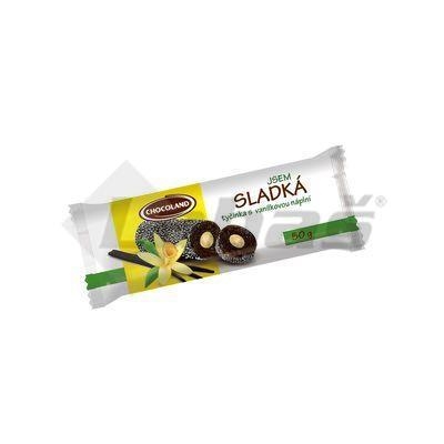 Picture of SOY BAR I AM SWEET CARAMEL AND VANILLA FILLING 50g CHOCOLAND