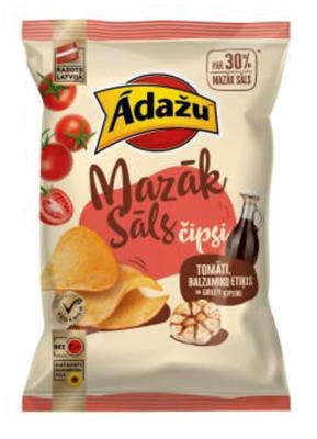 Picture of ADAZU - Chips Tomato,Balsamic vinegar and grilled garlic 130g (box*18)