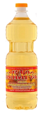 Picture of SEAFOOD - OIL 'BOKAREV' sunflower 1 L(box*15)