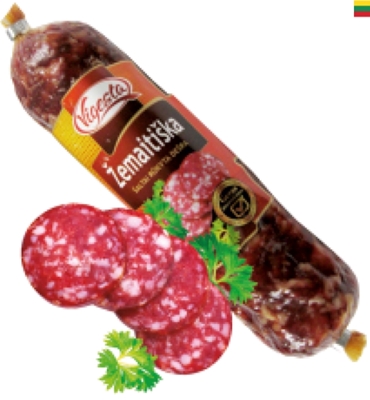 Picture of VIGESTA - Cold smoked sausage "Zemaitiska" 220g £/pcs