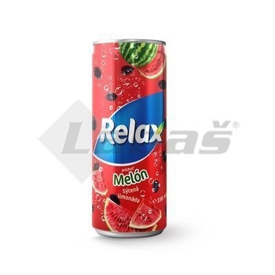 Picture of BEVERAGE WATERMELON 0.33l RELAX SHEET METAL (box*12)