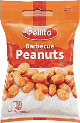 Picture of LIEPAJA - Pellito Peanuts with barbecue flavor 50g (box*20)