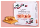 Picture of GRONO - Cushions with strawberry filling 328g (box*12)